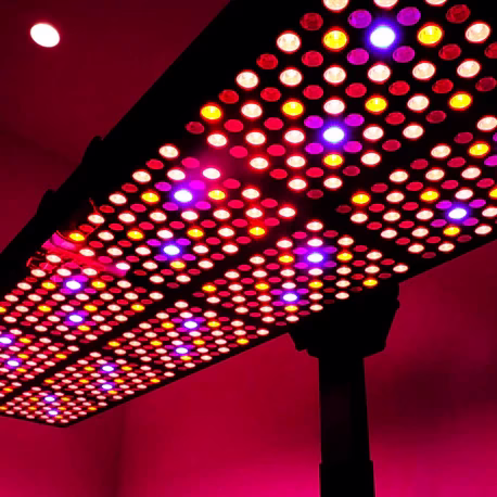 Celler8 red light panel lying horizontally on stand